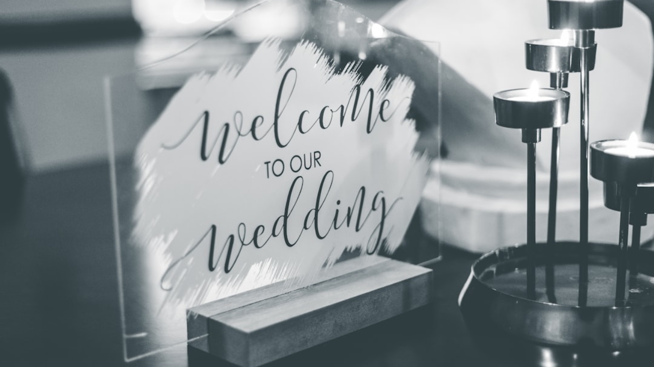 Photo Custom wedding booth