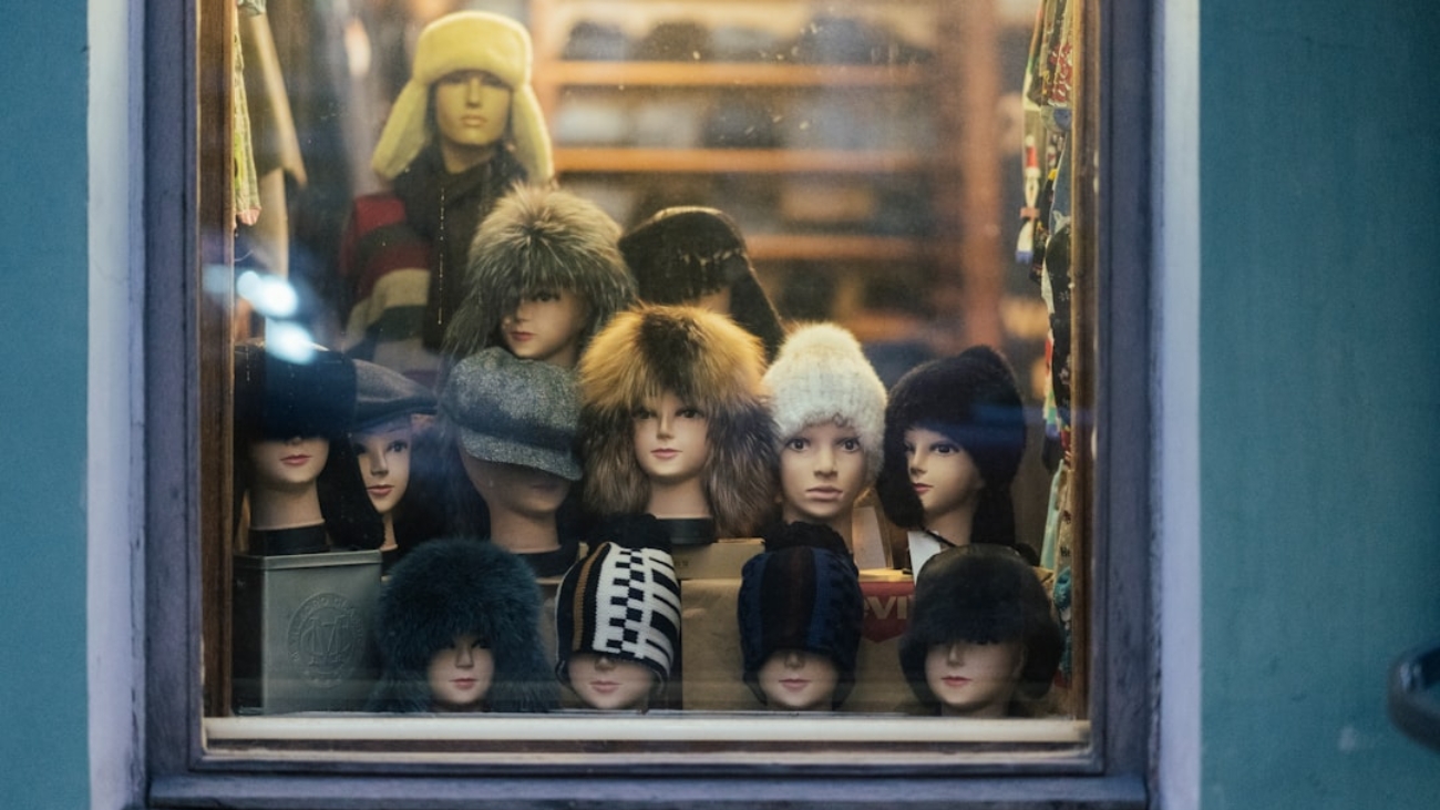 Photo people taking photo booth pictures christmas hats