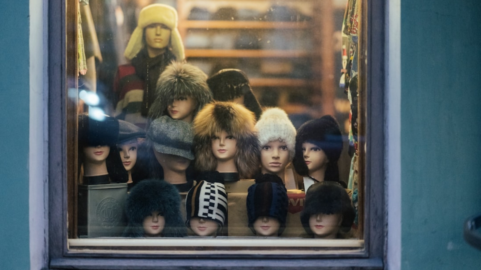 Photo people taking photo booth pictures christmas hats
