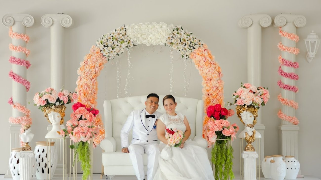 Photo wedding picture booth rental