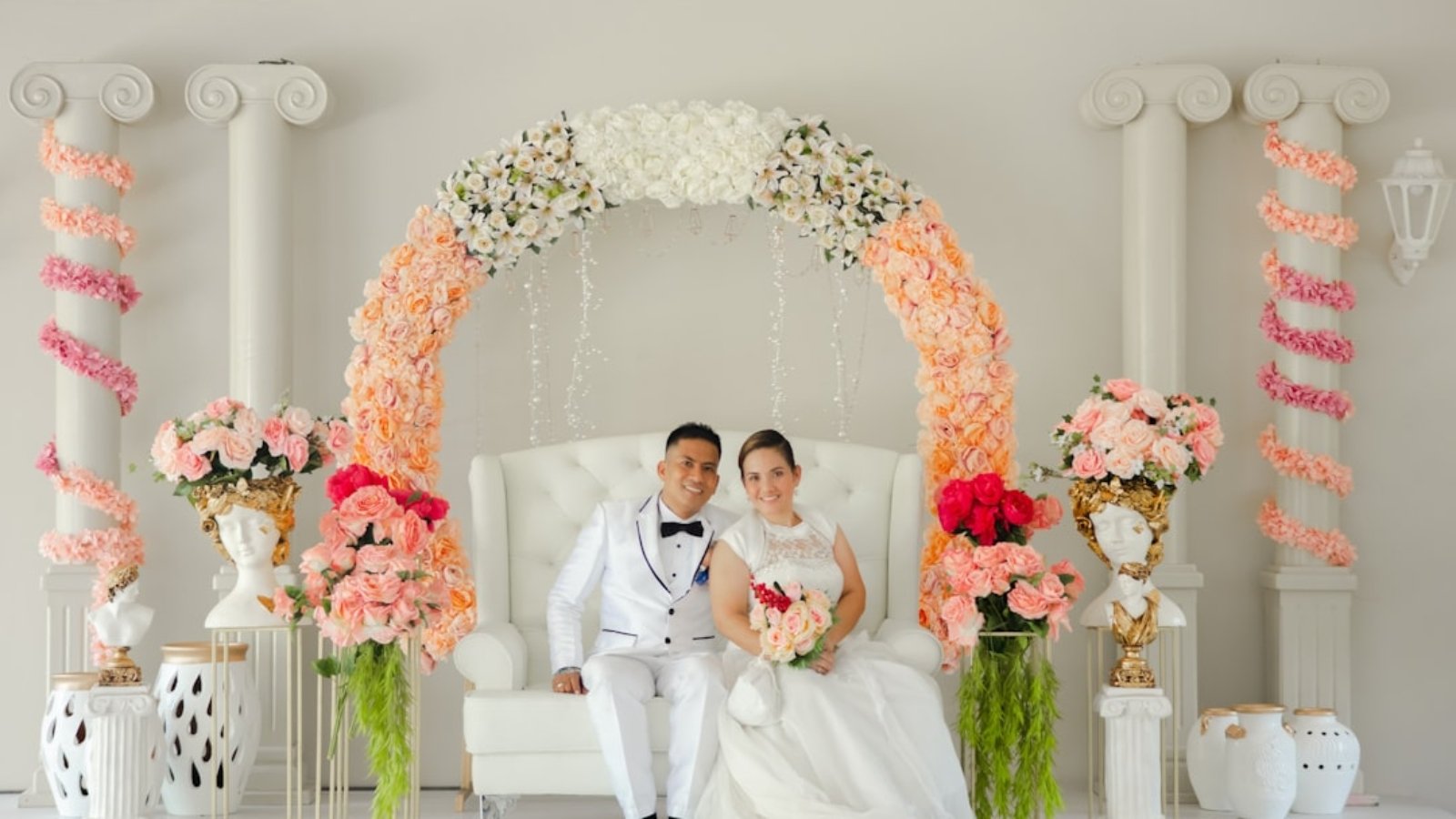 Photo wedding picture booth rental